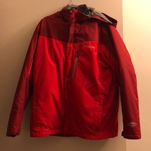 Brand new Columbia interchange jacket